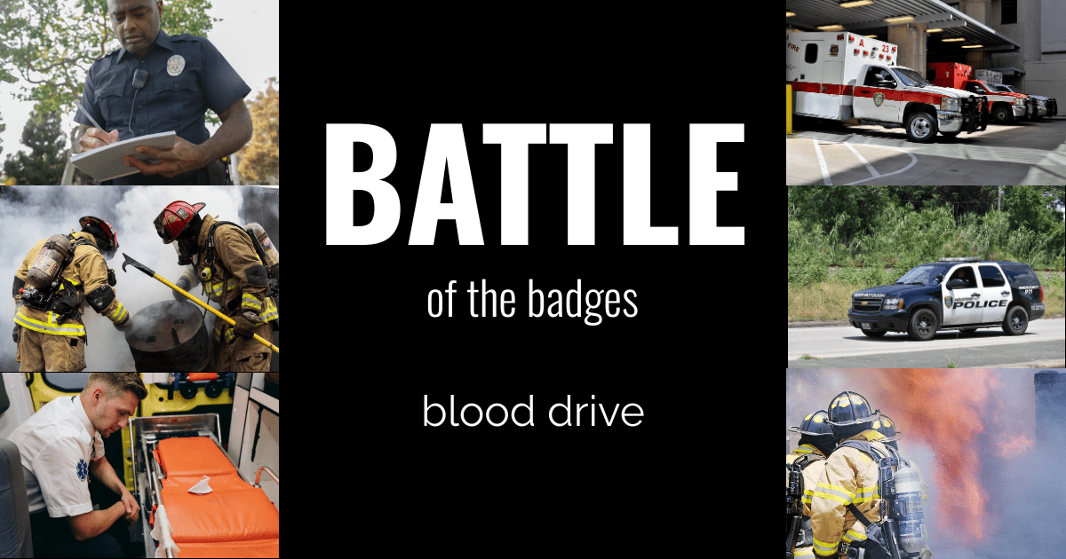 battle of the badges blood drive