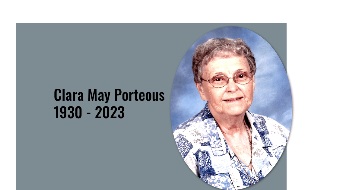 Clara May Porteous