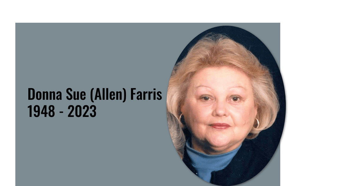 Donna Sue (Allen) Farris