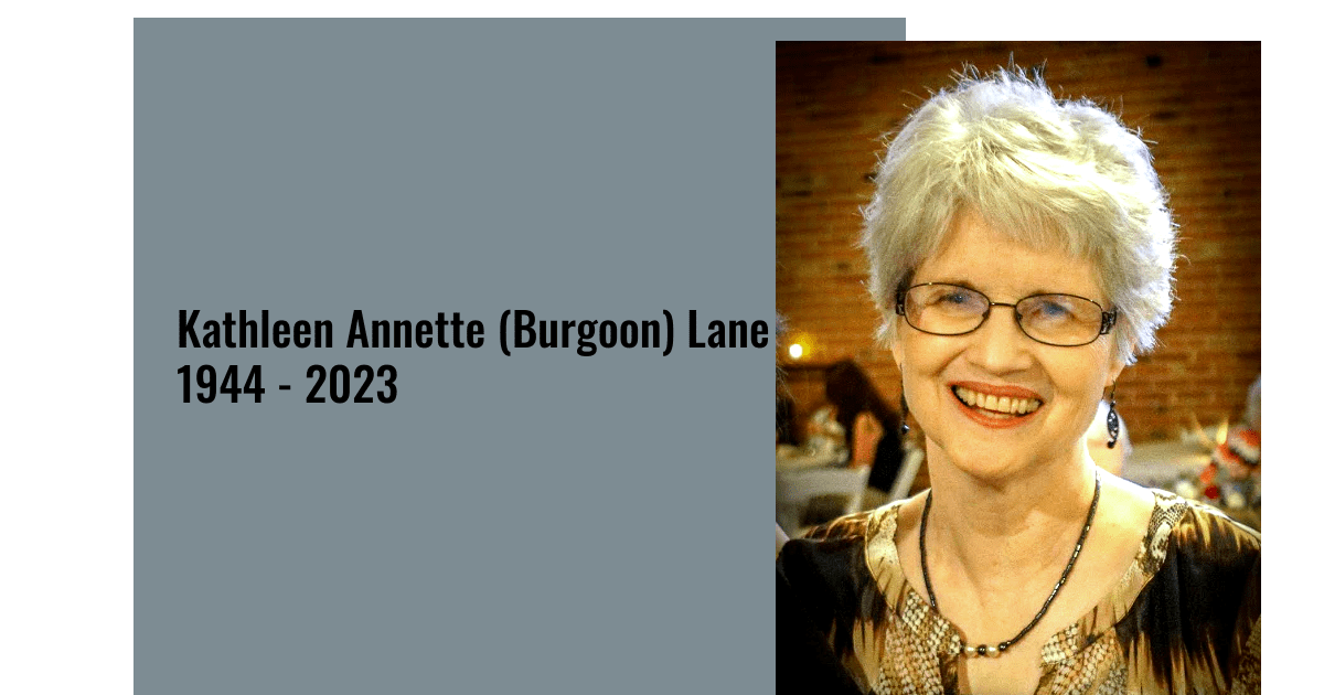 Kathleen Annette (Burgoon) Lane