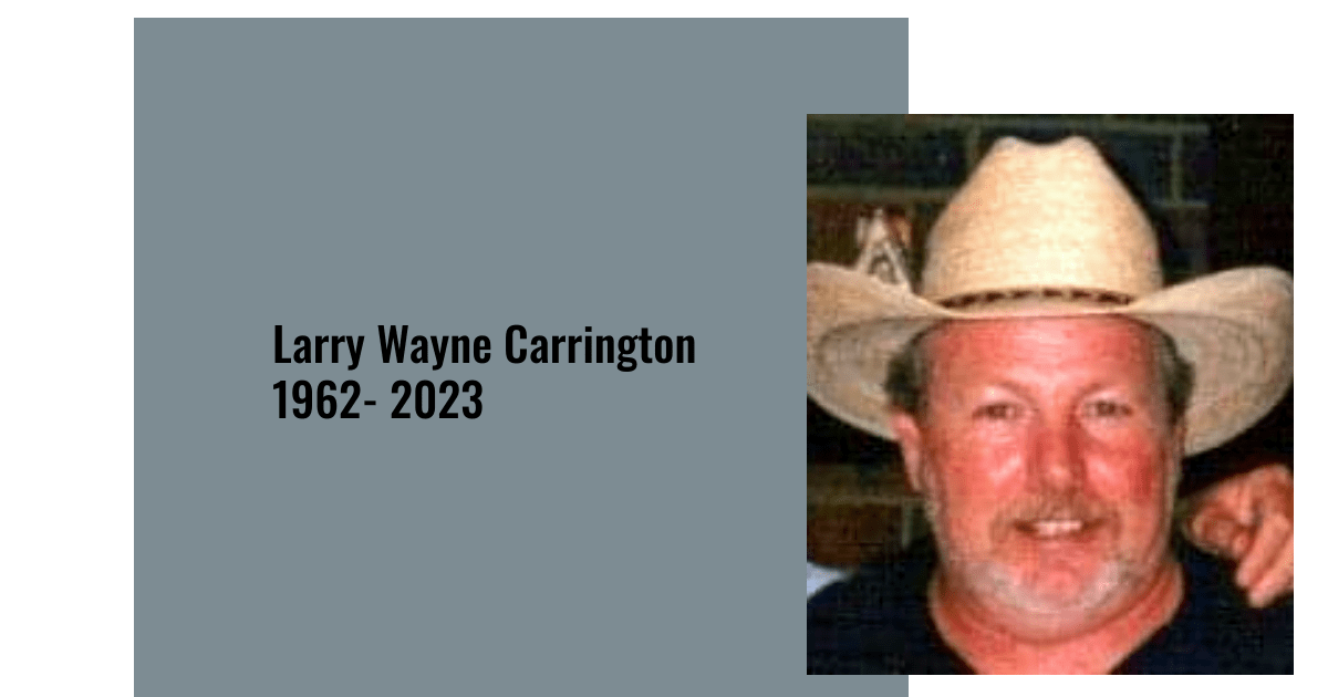 Larry Wayne Carrington