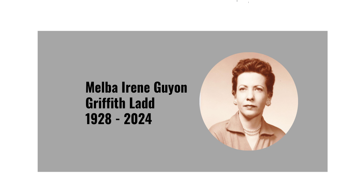 Melba Irene Guyon Griffith Ladd