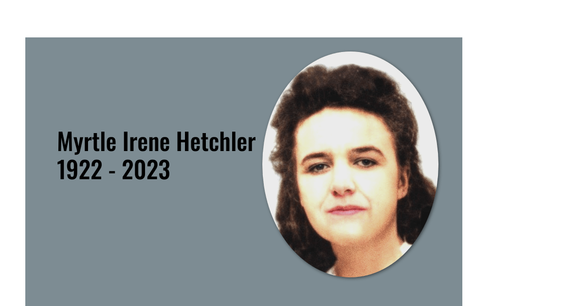 Myrtle Irene Hetchler