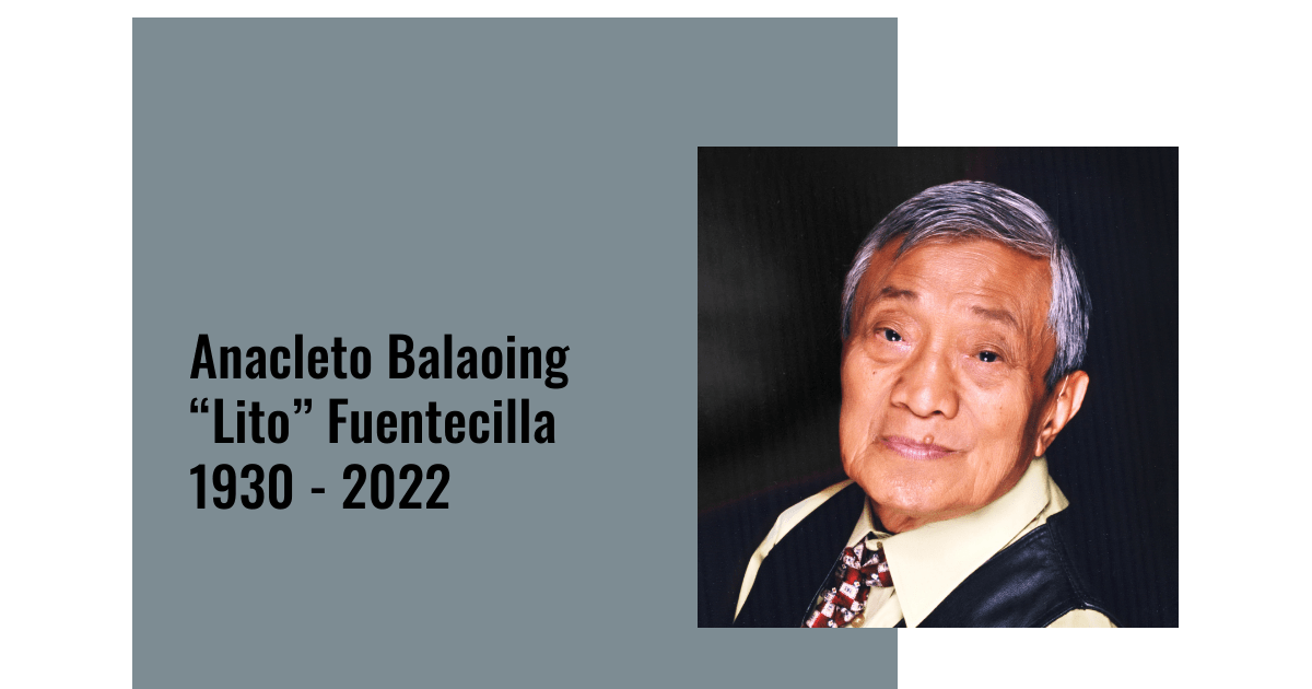 Anacleto Balaoing “Lito” Fuentecilla,