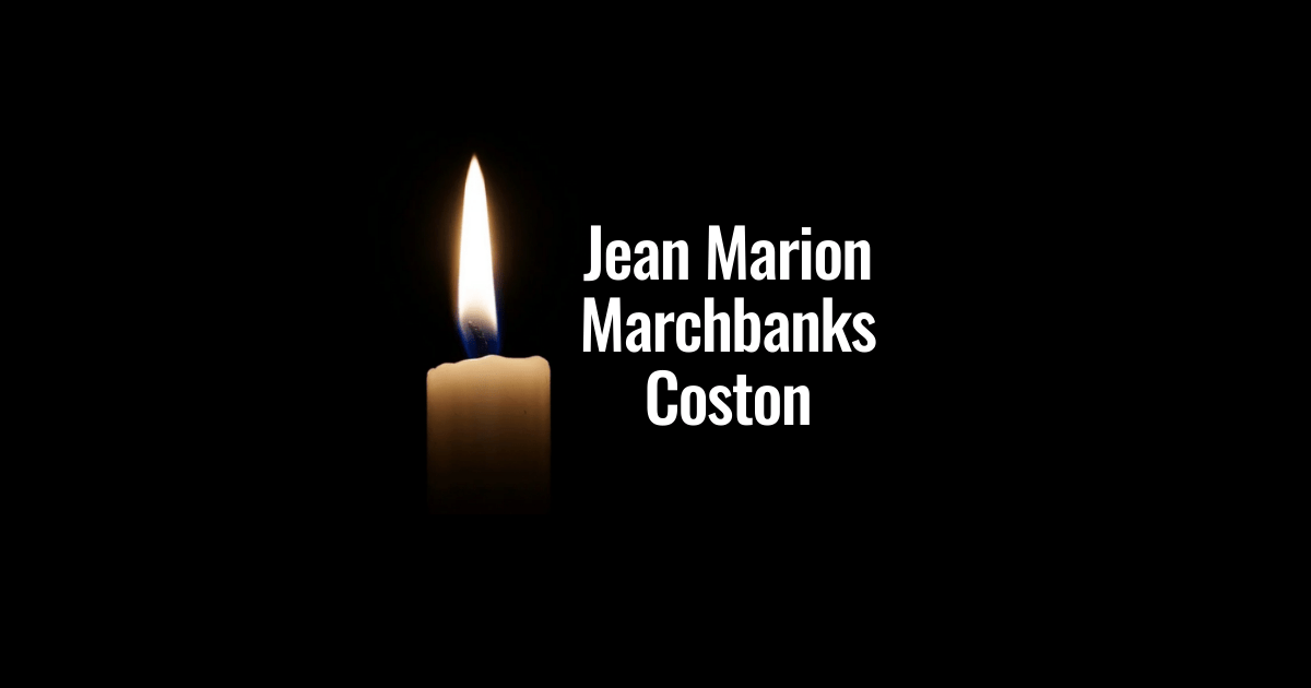 Jean Marion Marchbanks Coston