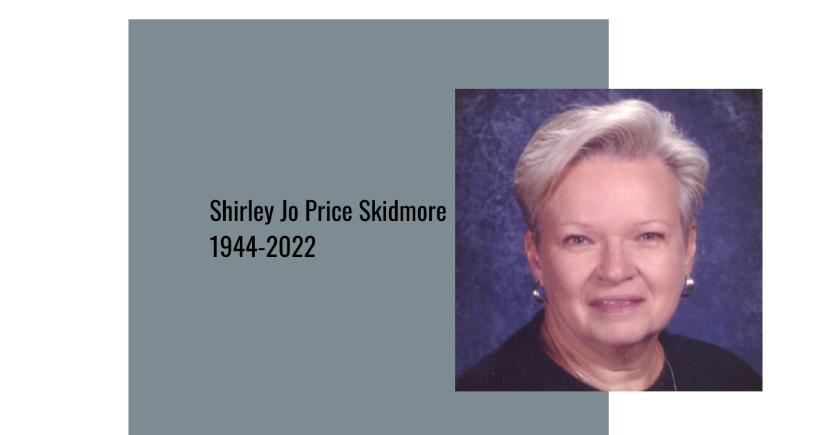 Shirley Jo Price Skidmore