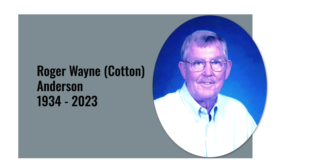 Roger Wayne (Cotton) Anderson