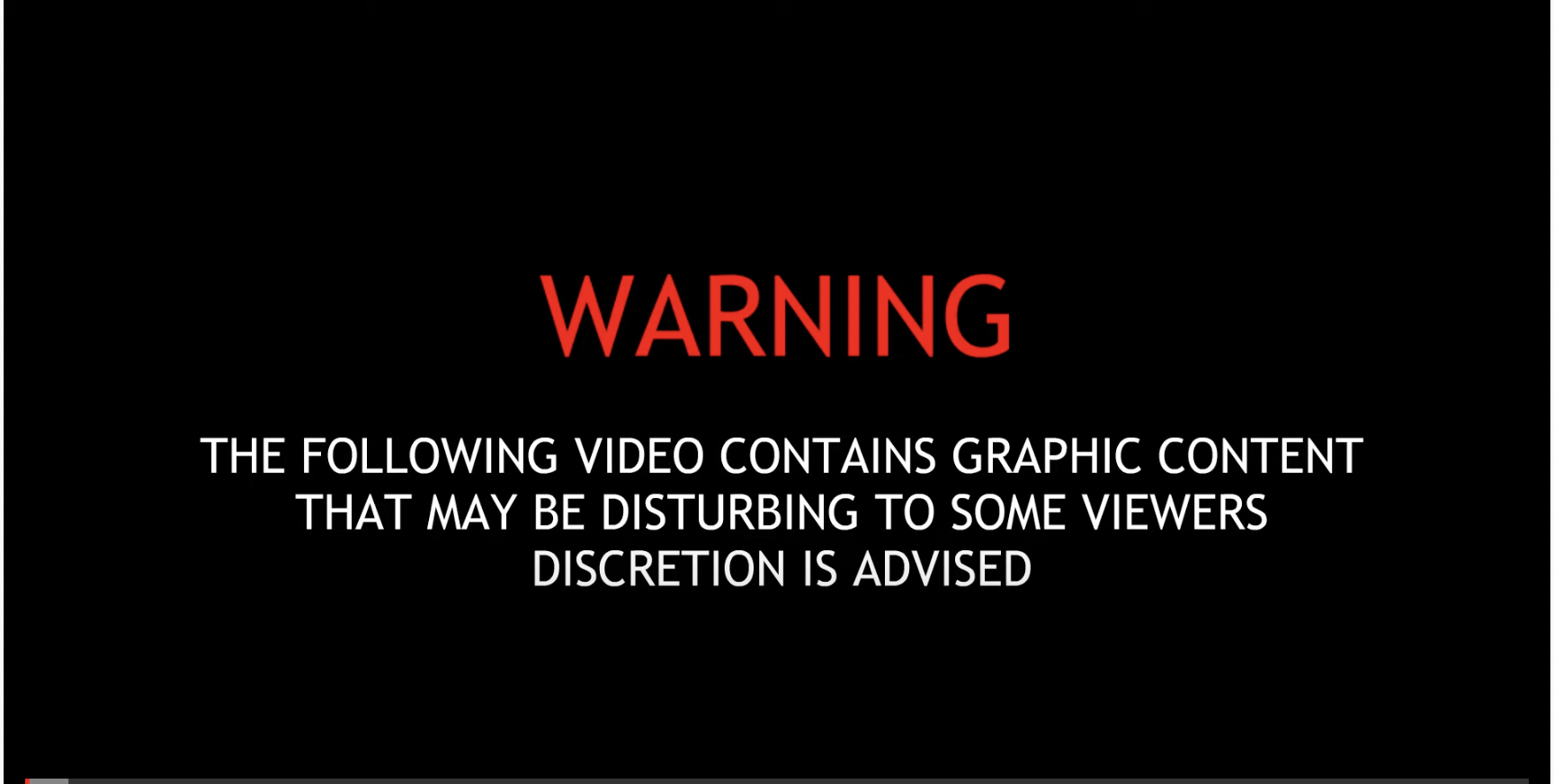 Graphic Warning