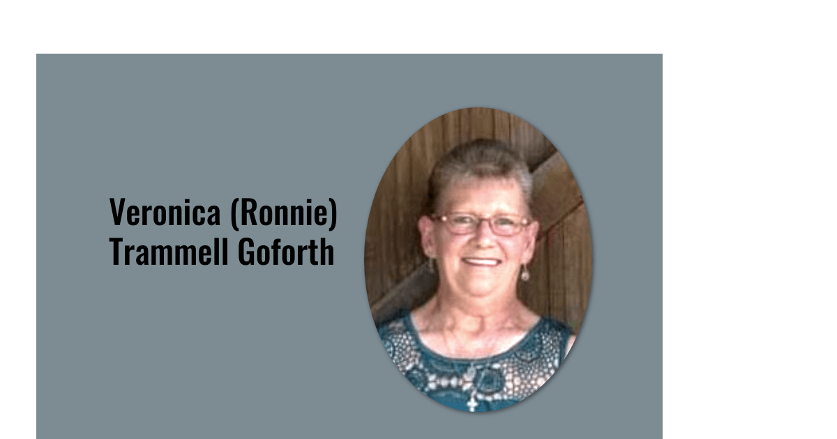 Veronica (Ronnie) Trammell Goforth